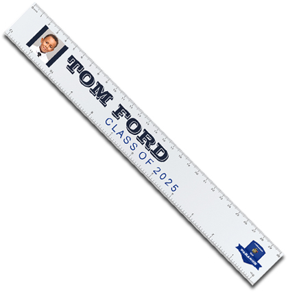 Personalised Wood Ruler 30cm