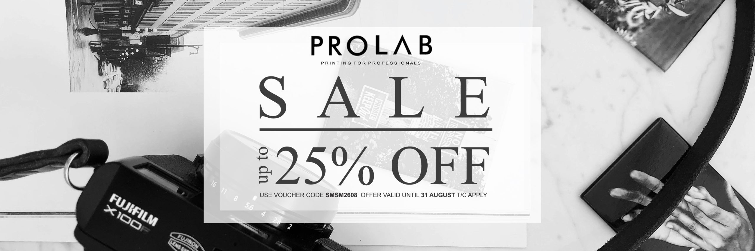 Prolab August 2026 Promotion Banner